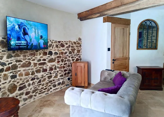 Domaine La Synchronicite - Et D'hotes Nocleg ze śniadaniem Saint-Sauveur-Villages